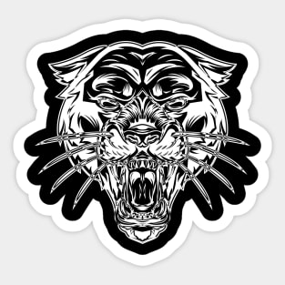 Black Panther Art Sticker